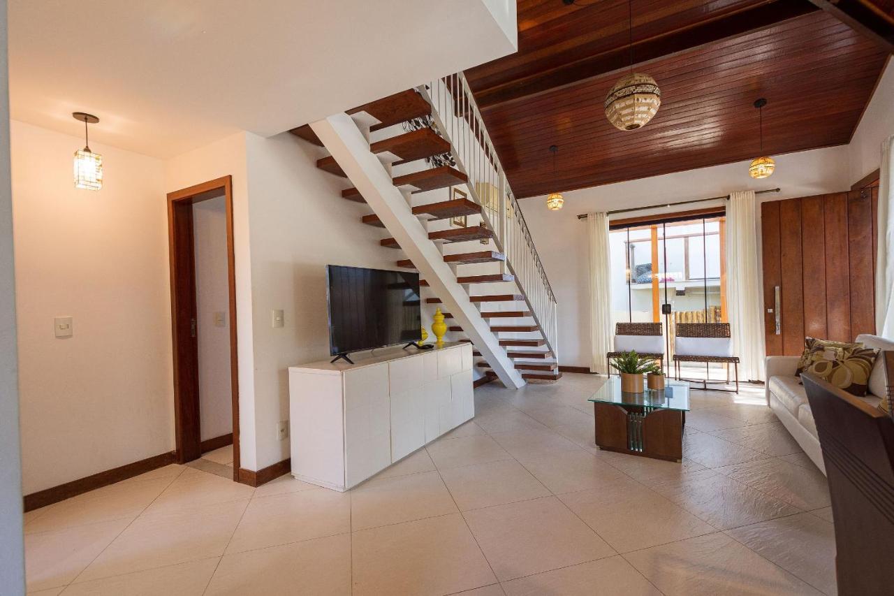 Casa Espetacular Entre Geriba E Ferradurinha - Wifi 200Mb - Piscina Do Codominio - 700 M Da Praia - Garagem - 4 Suites - Area Gourmet Privativa - Cozinha Equipada - Area Kids - Portaria 24H - Ar Condicionado Armacao dos Buzios Bagian luar foto